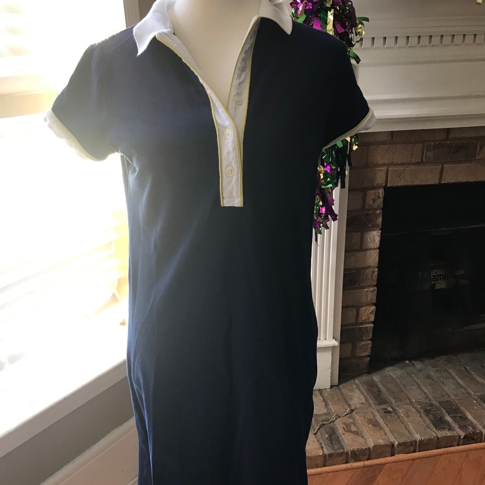 Preppy shirt dress
